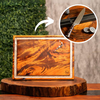 KIT churrasqueiro - Tábua e Faca - Basic Muiracatiara