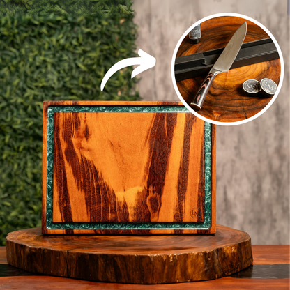 KIT churrasqueiro - Tábua e Faca - Basic Muiracatiara