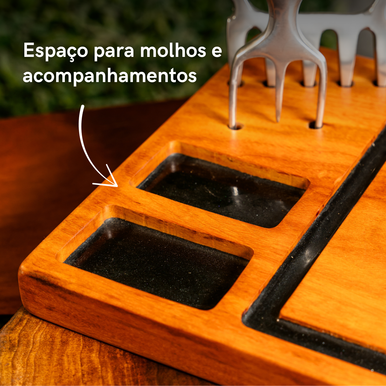 Estação de churrasco - Garra de Urso e Tridente