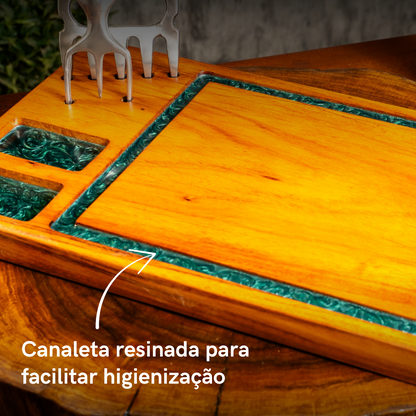 Estação de churrasco - Garra de Urso e Tridente