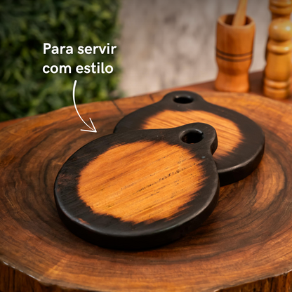 KIT 2 Tábuas Burguer - Volcano