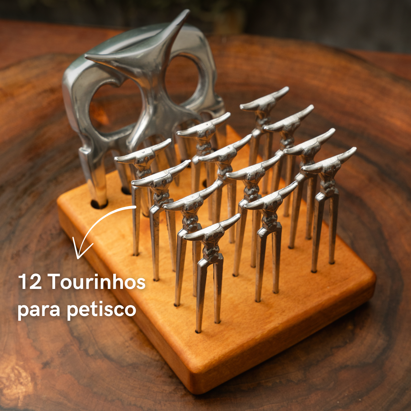 KIT Garra de urso e Tridente - Com 12 garfinhos