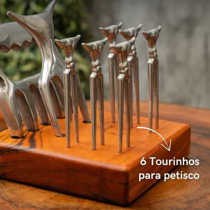 KIT Garra de urso e Tridente - Com 6 garfinhos