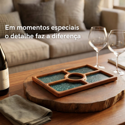 Petisqueira Retangular