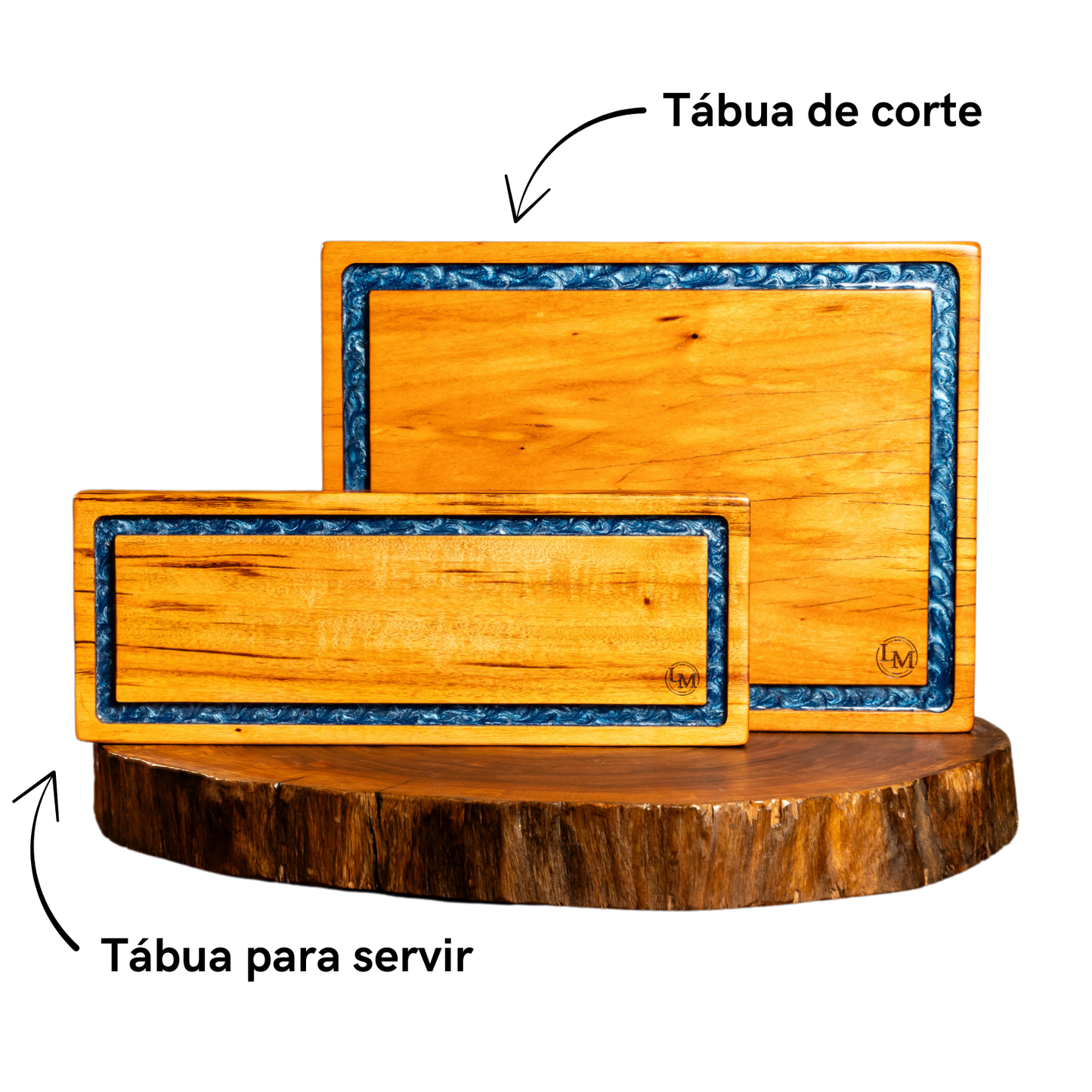 KIT Tábuas - Corte & Servir - Muiracatiara