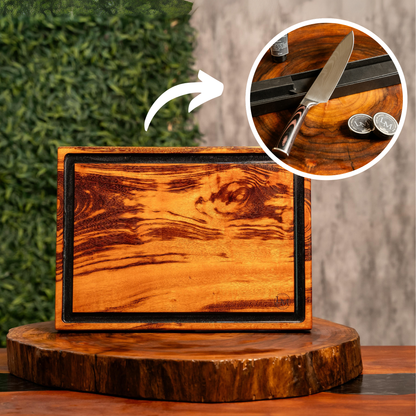 KIT churrasqueiro - Tábua e Faca - Basic Muiracatiara